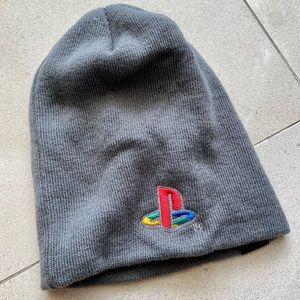 PlayStation logo original beanie hat